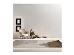 Tappeto con forme geometriche dai colori caldi Adler Pyramid di Sirecom