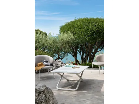 Tavolino in metallo Easy di Connubia