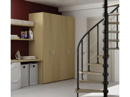 Armadio con ante battenti AM17 di Moretti Compact