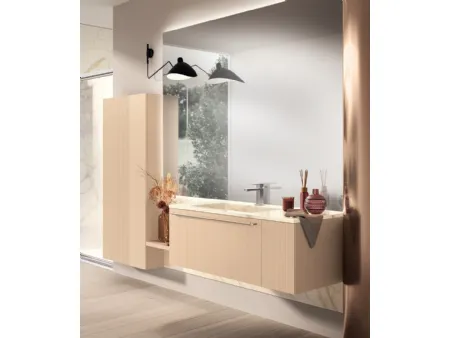 Mobile da Bagno Aquo Laccato Opaco Doganato di Scavolini Bathrooms