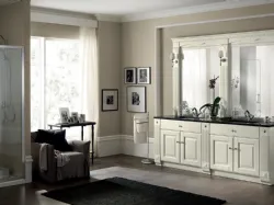 Mobile da Bagno Baltimora in Frassino Bianco Assoluto di Scavolini Bathrooms