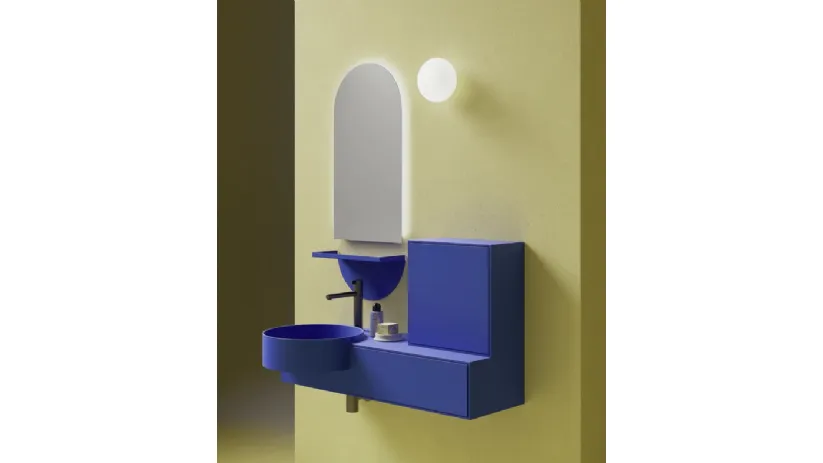Mobile da Bagno sospeso Capsule Moove di Ardeco