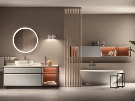 Mobile da Bagno Formalia in PET Pioggia di Scavolini Bathrooms