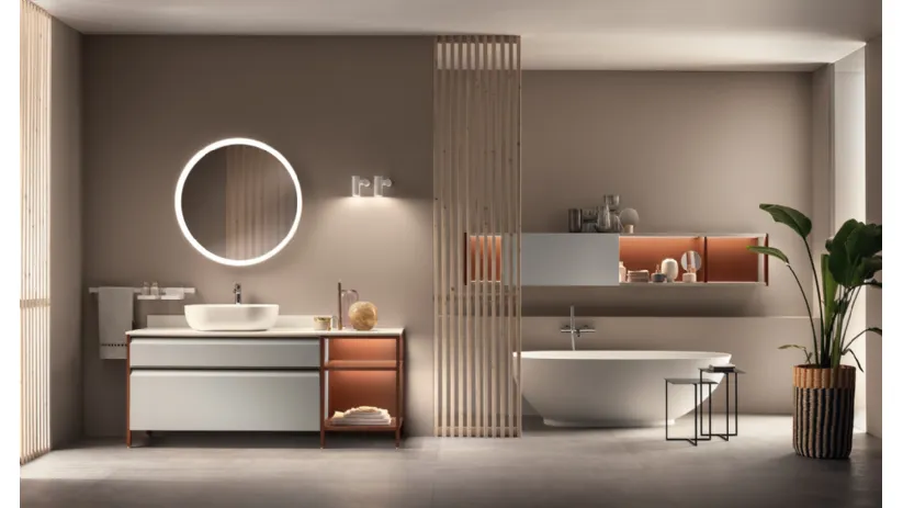 Mobile da Bagno Formalia in PET Pioggia di Scavolini Bathrooms