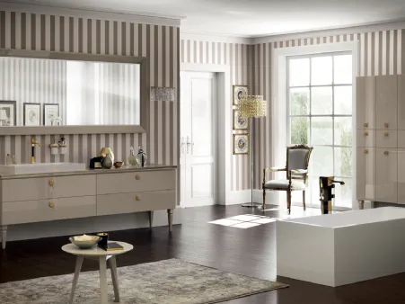 Mobile da Bagno Magnifica in laccato lucido Visone di Scavolini Bathrooms