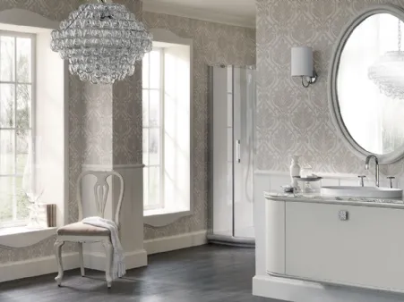 Mobile da Bagno Magnifica in laccato opaco Grigio Airone di Scavolini Bathrooms