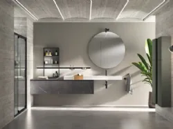 Mobile da Bagno Miko Laminato Pietra Grey di Scavolini Bathrooms