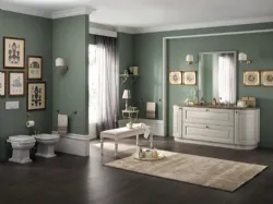 Mobile da Bagno Baltimora Laccato Opaco Grigio Chiaro di Scavolini Bathrooms