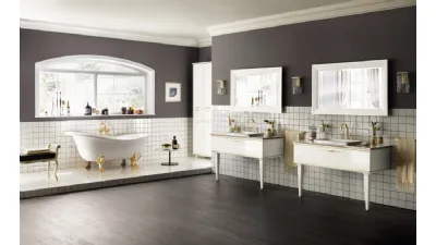 Mobile da Bagno Magnifica Laccato Lucido Bianco Prestige di  Scavolini Bathrooms
