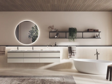 Mobile da Bagno sospeso Stilo Bianco Prestige di Scavolini Bathrooms