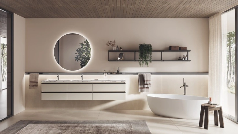 Mobile da Bagno sospeso Stilo Bianco Prestige di Scavolini Bathrooms