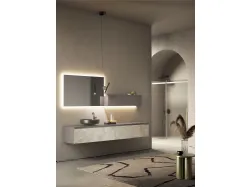 Mobile da Bagno sospeso con frontali in gres Yoko 06 di Ardeco