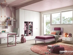 Cameretta componibile K112 di Moretti Compact Camerette