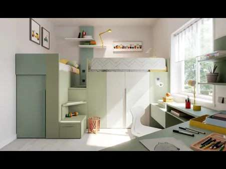 Cameretta Layout 10B di Doimo Cityline