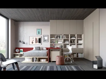 Cameretta Layout 15A di Doimo Cityline