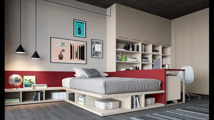Cameretta Layout 15A di Doimo Cityline