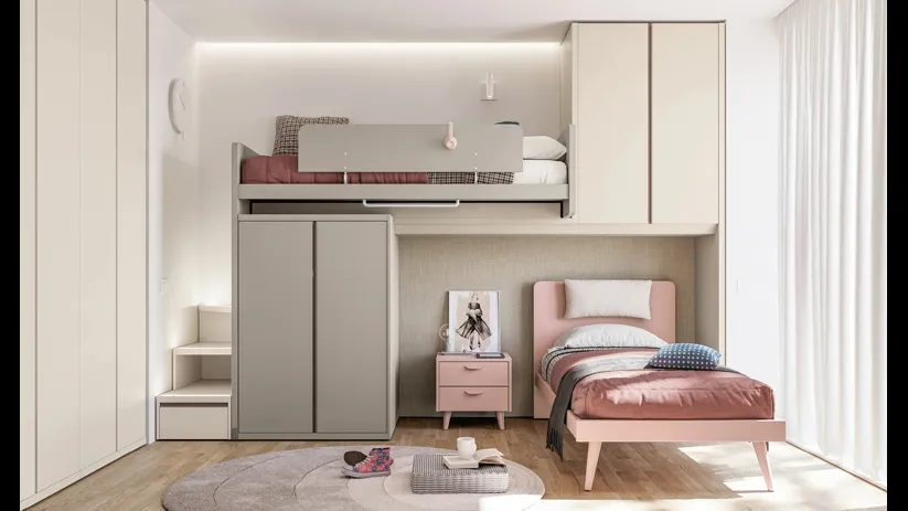 Cameretta Layout 15B di Doimo Cityline