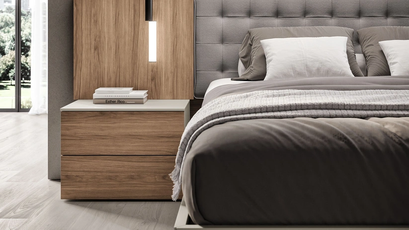 Comodino Flat di Spagnol Mobili