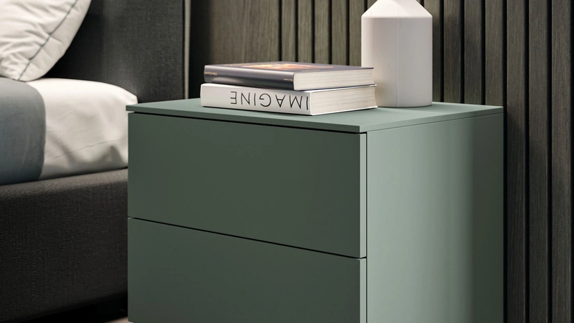 Comodino Sled di Spagnol Mobili