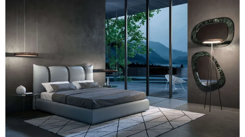 Letto con box contenitore Confit di Ozzio