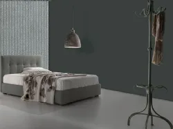 Letto in tessuto Desio Ring con contenitore di Excò
