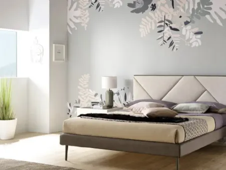 Letto in ecopelle SC221 di Moretti Compact