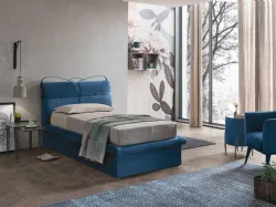 Letto singolo Corfù Plus con box contenitore di Target Point