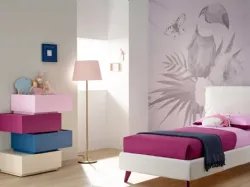 Letto imbottito in tessuto con testiera SC207 di Moretti Compact
