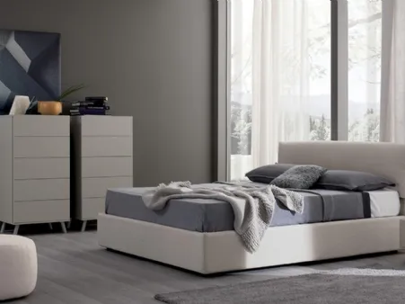 Letto Teddy Luxor Box di Spagnol Mobili