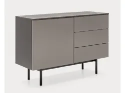 Madia in laccato opaco con top in nobilitato pietra piasentina Made CB6101 1 di Connubia