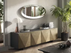 Madia Sideboard 01 in laccato opaco finitura Oxi di Scavolini