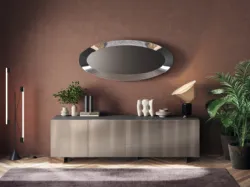 Madia Sideboard 07 in vetro dogato di Scavolini