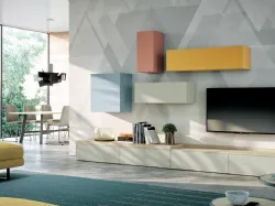 Parete Attrezzata Living 846 di Spagnol Mobili