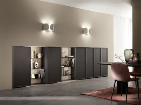 Parete Attrezzata Living Poetica 03 di Scavolini