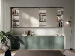 Parete Attrezzata Living Regola 01 di Scavolini