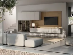 Parete Attrezzata Moda Living 01 di Scavolini