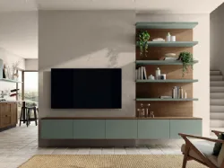 Parete Attrezzata Moda Living 03 di Scavolini