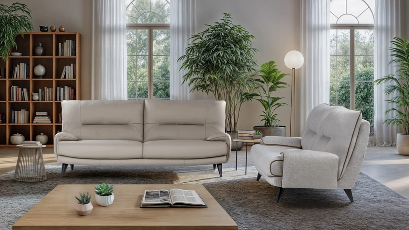 Divano lineare Banquette di Calia