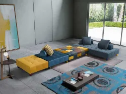 Divano componibile di design in tessuto L'Ego di Egoitaliano