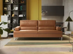 Divano in pelle Magnum di Calia