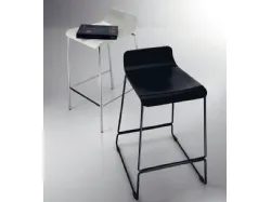 Sgabello Endless in faggio laccato di Scavolini