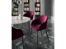 Sedia Era in tessuto di Scavolini