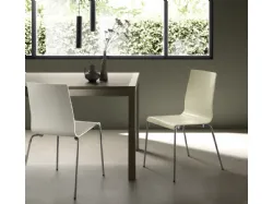 Sedia Kuadra 1151 in nylon, policarbonato o in tecnopolimero di Scavolini