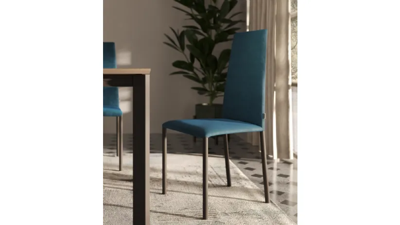Sedia Liam in tessuto di Scavolini
