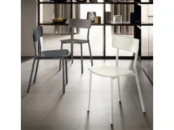 Sedia Metallic in polipropilene di Scavolini