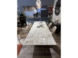 Tavolo allungabile in ceramica Axel di Ozzio