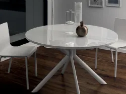 Tavolo rotondo allungabile Hover di Scavolini