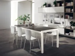 Tavolo quadrato Quadrifoglio di Scavolini