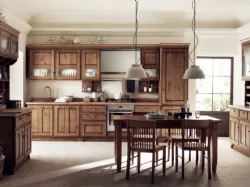 Cucina Classica Favilla in Rovere Nodato di Scavolini