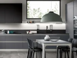 Cucina Moderna Dandy Plus Grigio Bromo di Scavolini